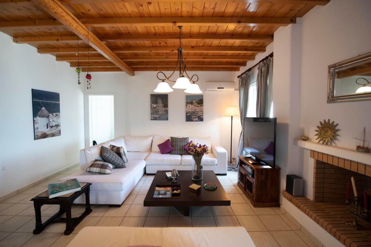 Siourdas Mykonos Villas Agios Sostis  外观 照片