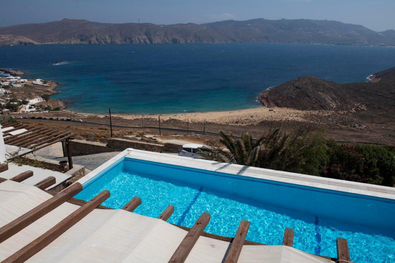 Siourdas Mykonos Villas Agios Sostis  外观 照片